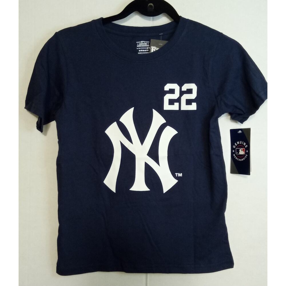 New York Yankees Soto 22 T-Shirt Childs M (810)